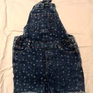 Girl's XL Vigoss jean overall shorts